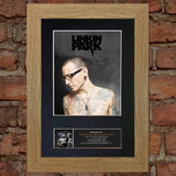 CHESTER BENNINGTON Linkin Park Autograph Mounted Signed Photo Repro Print A4 711