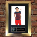 LOUIS TOMLINSON No2 Autograph Mounted Signed Photo Reproduction Print A4 390