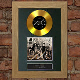 #186 CNCO Primera Cita GOLD DISC Album Signed Autograph Repro Mounted Print