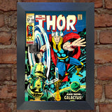 THOR Comic Cover 160th Edition Cover Reproduction Vintage Wall Art Print #29
