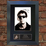 LOU REED Autograph Mounted Signed Photo Reproduction Print A4 396