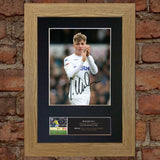 JACK CLARKE Leeds United Mounted Signed Photo Reproduction Autograph Print 789