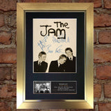 THE JAM #2 (VERY RARE) Quality Autograph Mounted Signed Photo Repro Print A4 709