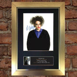 ROBERT SMITH The Cure Quality Autograph Mounted Signed Photo Repro Print A4 708