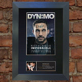 DYNAMO Signed Mounted Photo Reproduction Autograph QUALITY PRINT A4 388