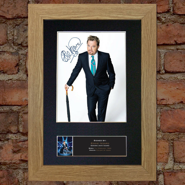 EDDIE IZZARD Quality Autograph Mounted Photo Repro A4 Print 483