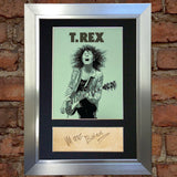 MARC BOLAN T-Rex Signed Autograph Mounted Photo Repro A4 Print 485