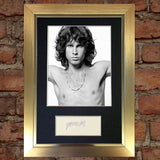 JIM MORRISON Mounted Signed Photo Reproduction Autograph Print A4 152