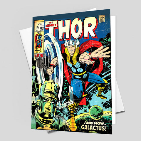 THOR Comic Cover 160th Edition Cover Reproduction Vintage Wall Art Print #29