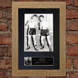 KRAY TWINS Ronnie & Reggie Signed Autograph Mounted Repro Photo PRINT A4 611