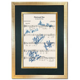 Fleetwood Mac Your Own Way Signed Music Sheet Album Autograph Mounted Print #800