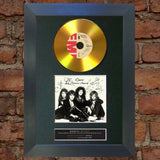 #180 QUEEN Bohemian Rhapsody GOLD DISC Cd SINGLE Signed Autograph Mounted Print
