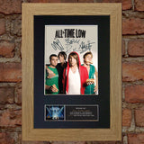 ALL TIME LOW Signed Autograph Mounted Photo REPRO PRINT A4 426