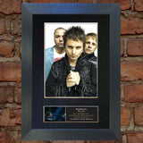 MUSE Mounted Signed Photo Reproduction Autograph Print A4 195