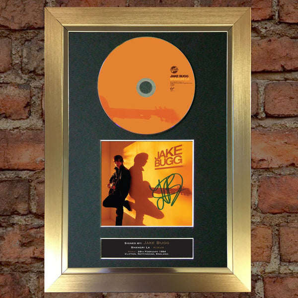 JAKE BUGG Shangri La Album Signed CD COVER MOUNTED A4 Autograph Print (47)
