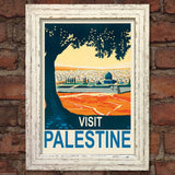 PALESTINE VINTAGE RETRO TRAVEL Poster Nostalgic Home Print Wall Art Decor #63