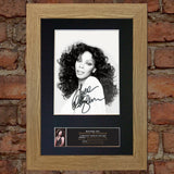 DONNA SUMMER Very Rare Quality Autograph Mounted Signed Photo PRINT A4 666