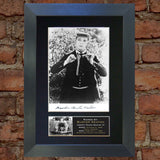 BUSTER KEATON Mounted Signed Photo Reproduction Autograph Print A4 20