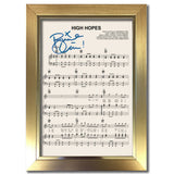 Panic at the Disco High Hopes Signed Music Sheet Album Autograph Print #802