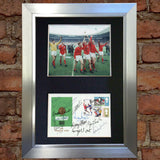 WORLD CUP 1966 Celebrating 50 Years Signed Autograph Mounted Photo PRINT 609