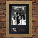 LED ZEPPELIN #2 RARE Signed Autograph Mounted Photo Repro A4 Print 512