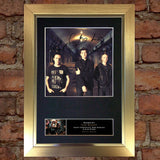 THE SCRIPT Mounted Signed Photo Reproduction Autograph Print A4 113
