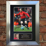 WAYNE ROONEY Mounted Signed Photo Reproduction Autograph Print A4 42