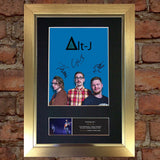 ALT J Quality Autograph Mounted Signed Photo PRINT A4 520