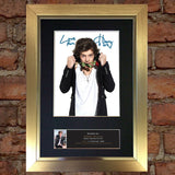 HARRY STYLES #2 One Direction Signed Autograph Mounted Photo Repro A4 Print 442