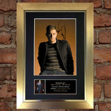 MICHAEL BUBLE Mounted Signed Photo Reproduction Autograph Print A4 86