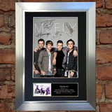 MCFLY Mounted Signed Photo Reproduction Autograph Print A4 303