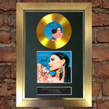 #187 KASEY MUSGRAVES Golden Hour GOLD DISC Album Signed Autograph Mounted Print