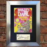 ROALD DAHL Revolting Rhymes Book Cover Autograph Signed Repro A4 Print 675