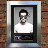 CALVIN HARRIS Mounted Signed Photo Reproduction Autograph Print A4 306