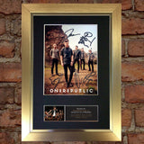 ONE REPUBLIC Signed Autograph Mounted Photo Repro A4 Print 537