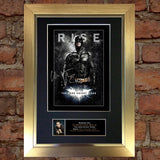 CHRISTIAN BALE BATMAN SIGNED AUTOGRAPH MOUNTED PHOTO REPRODUCTION PRINT A4 105