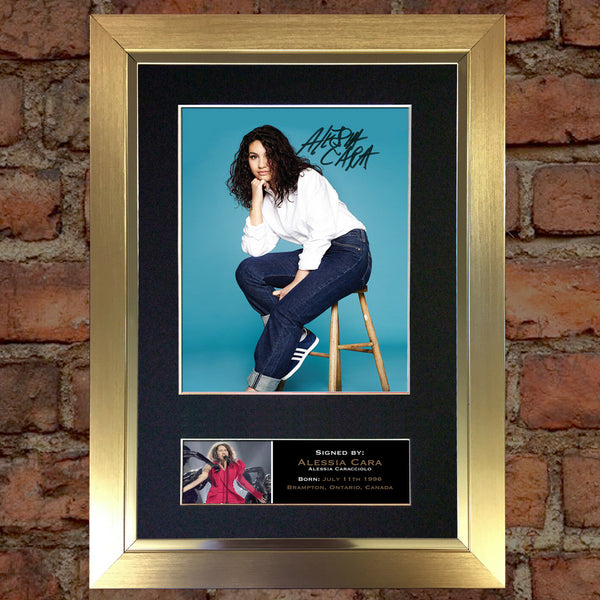 ALESSIA CARA Quality Autograph Mounted Signed Photo Reproduction Print A4 747