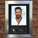 TOM HARDY Quality Signed Mounted Autograph Photo Print (A4) 580