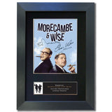 Morcombe and Wise Photo Autograph Mounted Repro Signed Print A4 809