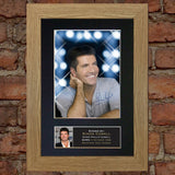 SIMON COWELL Mounted Signed Photo Reproduction Autograph Print A4 13