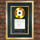 #128 GOLD DISC JAY Z The Hits Collection Album Signed Autograph Mounted Repro A4