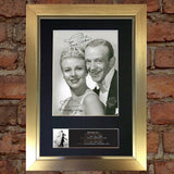 FRED ASTAIRE & GINGER ROGERS Signed Autograph Mounted Photo Repro A4 Print 599