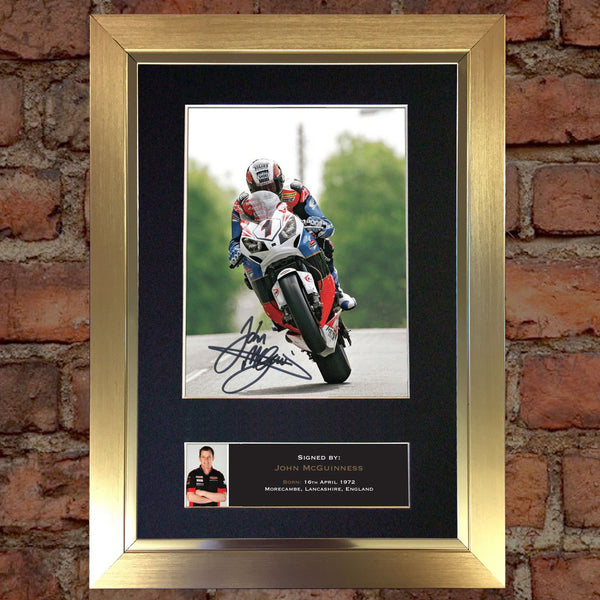 JOHN McGUINNESS Signed Quality Autograph Mounted Photo Repro A4 Print 465