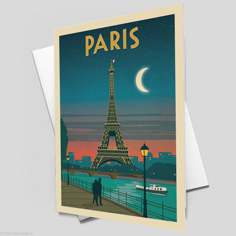 PARIS VINTAGE RETRO TRAVEL Poster Nostalgic Home Print Wall Art Decor #64