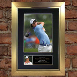 RORY MCILROY Mounted Signed Photo Reproduction Autograph Print A4 269
