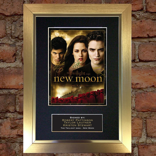 NEW MOON Twilight Mounted Signed Photo Reproduction Autograph Print A4 28