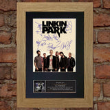 LINKIN PARK (RARE) Quality Autograph Mounted Signed Photo Repro Print A4 705