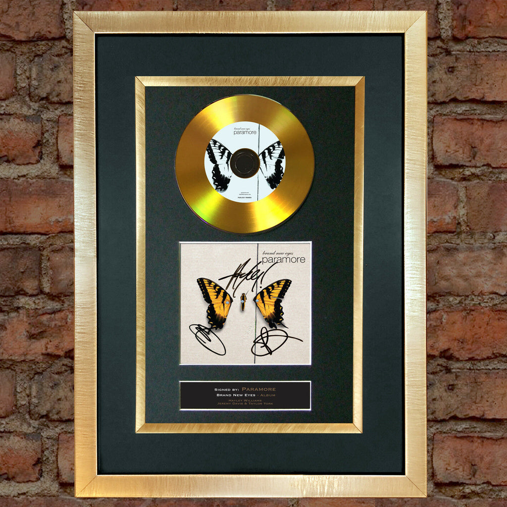 Paramore - Brand New Eyes Platinum LP Limited Signature Edition Custom  Frame