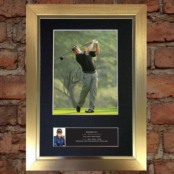 LEE WESTWOOD Autograph Mounted Signed Photo RE-PRINT Print A4 457