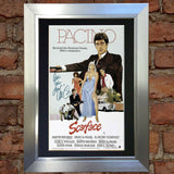 AL PACINO SCARFACE Mounted Signed Photo Reproduction Autograph Print A4 12